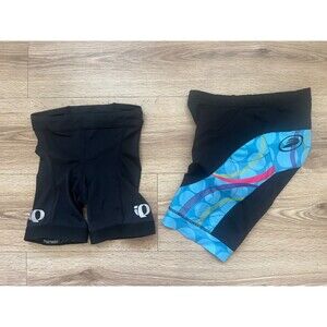 Pearl Izumi Women's Padded Cycling Shorts Size Small Set of 2